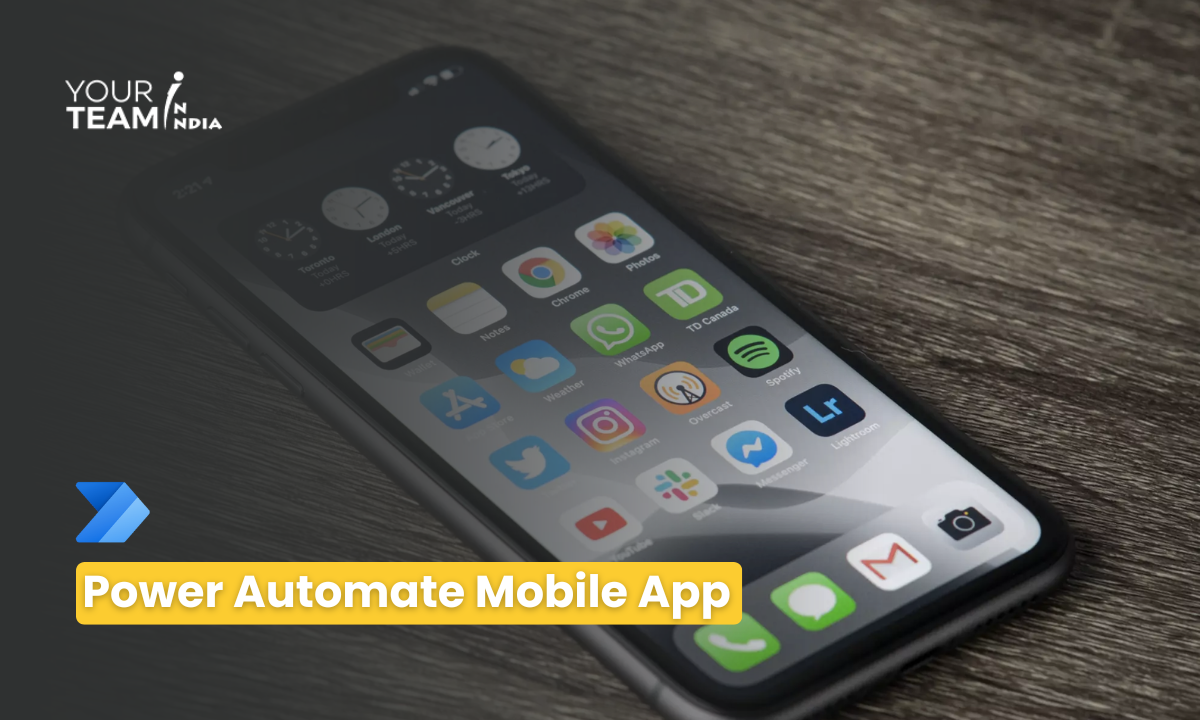 Power Automate Mobile App 